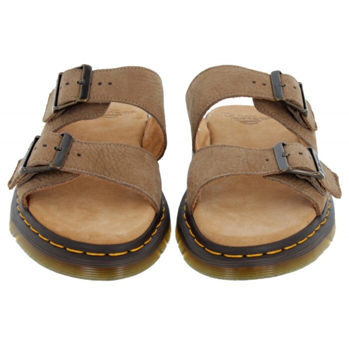 Dr. Martens Josef Slide Sandals – Savannah Nubuck – Mens Sandals, Sliders & Toe Posts - Crep Direct UK