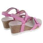 Panama Jack Julia Wedge Sandals – Pink Nubuck – Womens Sandals, Sliders & Toe Posts - Crep Direct UK