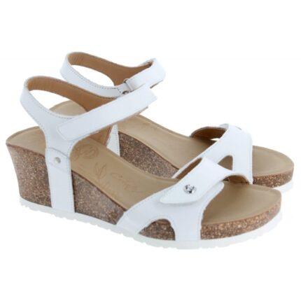Panama Jack Julia Basics Wedge Sandals – White Leather – Womens Sandals, Sliders & Toe Posts - Crep Direct UK Panama Jack Julia Basics Wedge Sandals – White Leather – Womens Sandals, Sliders & Toe Posts - Crep Direct UK