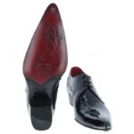Jeffery West Adolescent K839 Shoes – Blue Sunset Patent – Mens Shoes - Crep Direct UK