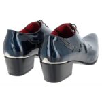 Jeffery West Adolescent K839 Shoes – Blue Sunset Patent – Mens Shoes - Crep Direct UK