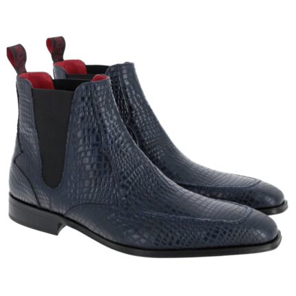 Jeffery West Capone K851 Boots – Blue Leather – Mens Boots - Crep Direct UK Jeffery West Capone K851 Boots – Blue Leather – Mens Boots - Crep Direct UK