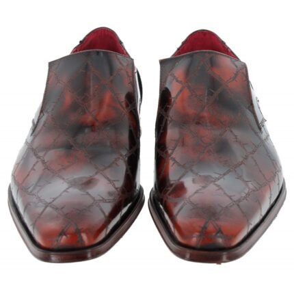 Jeffery West Scarface K897 Shoes – Mid Brown Leather – Mens Wedding Shoes - Crep Direct UK
