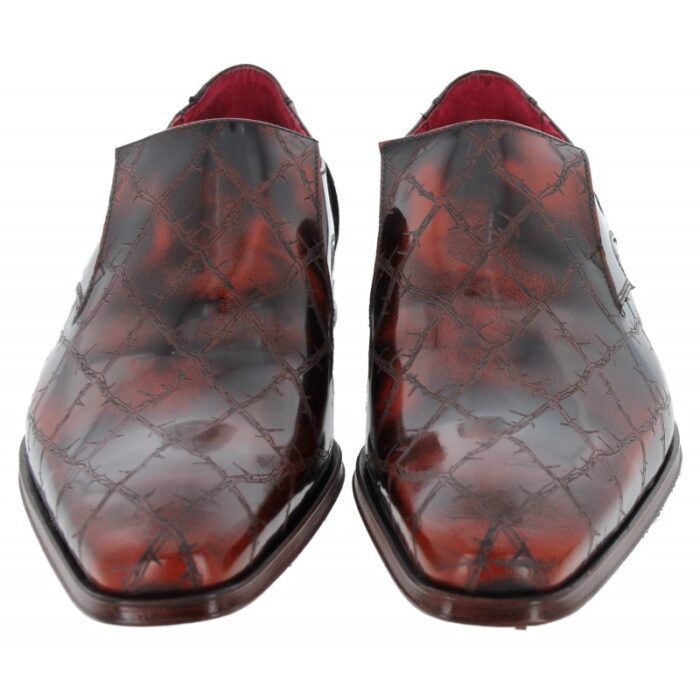 Jeffery West Scarface K897 Shoes – Mid Brown Leather – Mens Wedding Shoes - Crep Direct UK