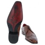 Jeffery West Scarface K899 ‘MISSISSIPPI’ Shoes – Tan Castano Leather – Mens Wedding Shoes - Crep Direct UK