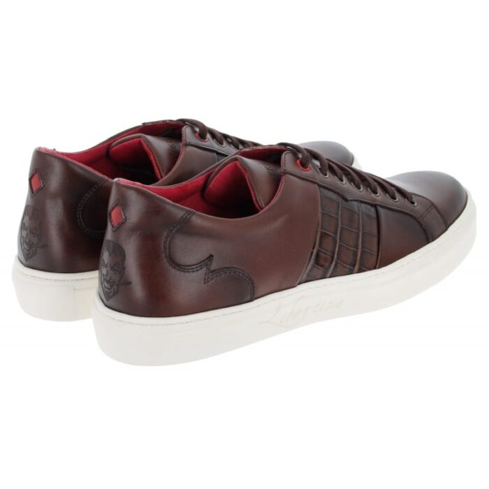 Jeffery West Apollo K924 Sneakers – Mid Brown Bruciato Leather – Mens Shoes - Crep Direct UK