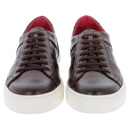 Jeffery West Apollo K924 Sneakers – Mid Brown Bruciato Leather – Mens Shoes - Crep Direct UK