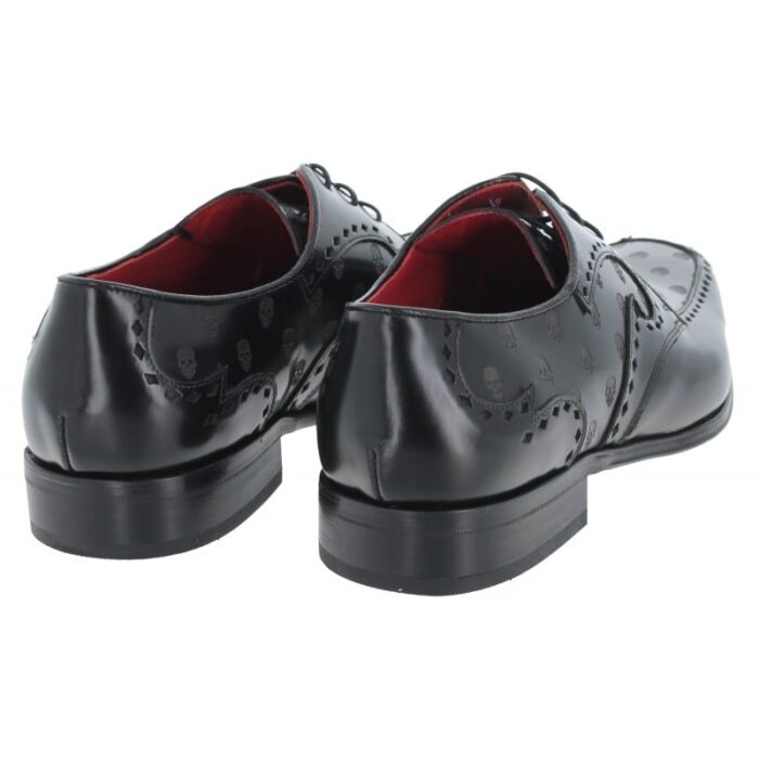 Jeffery West Capone K958 Shoes – Black Leather – Mens Shoes - Crep Direct UK