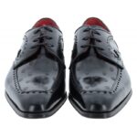 Jeffery West Capone K958 Shoes – Black Leather – Mens Shoes - Crep Direct UK
