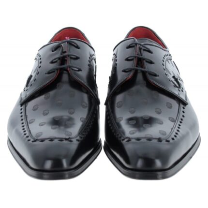 Jeffery West Capone K958 Shoes – Black Leather – Mens Shoes - Crep Direct UK