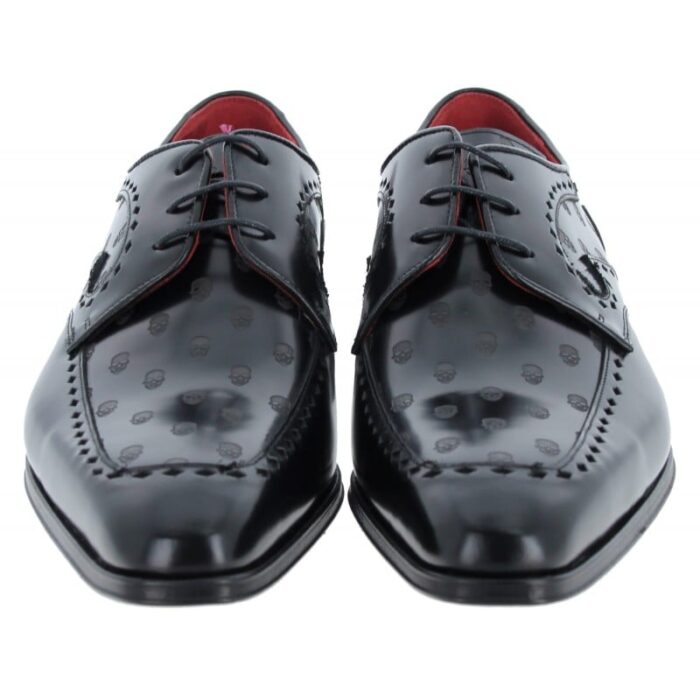 Jeffery West Capone K958 Shoes – Black Leather – Mens Shoes - Crep Direct UK