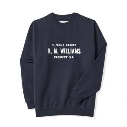 R. M. Williams Bale Loopback Sweatshirt – Navy Cotton – Mens Clothing - Crep Direct UK R. M. Williams Bale Loopback Sweatshirt – Navy Cotton – Mens Clothing - Crep Direct UK