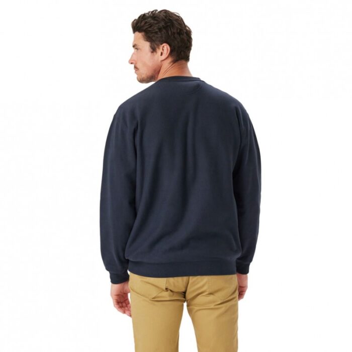 R. M. Williams Bale Loopback Sweatshirt – Navy Cotton – Mens Clothing - Crep Direct UK