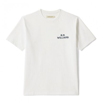 R. M. Williams Trio T-Shirt – White Cotton – Mens Clothing - Crep Direct UK R. M. Williams Trio T-Shirt – White Cotton – Mens Clothing - Crep Direct UK