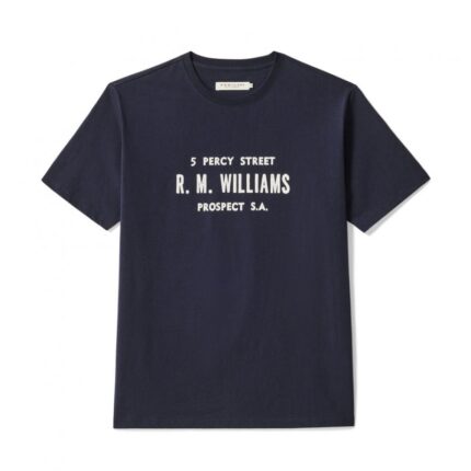 R. M. Williams Bale T-Shirt – Navy Cotton – Mens Clothing - Crep Direct UK R. M. Williams Bale T-Shirt – Navy Cotton – Mens Clothing - Crep Direct UK