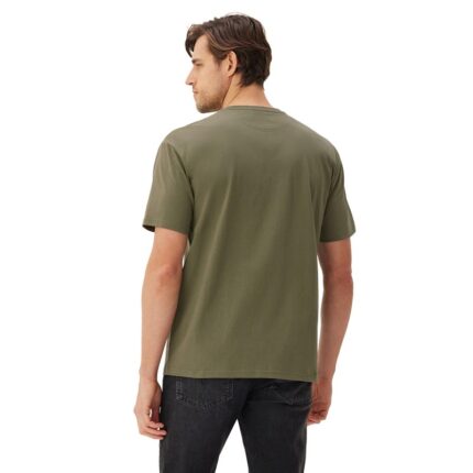 R. M. Williams Minimal T-Shirt – Military Green Cotton – Mens Clothing - Crep Direct UK