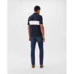 R. M. Williams Colebrook Polo Shirt – Navy White Cotton – Mens Clothing - Crep Direct UK