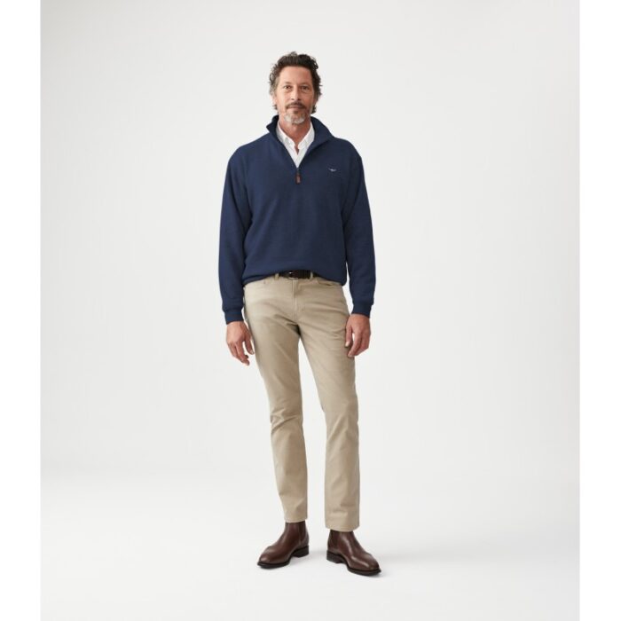 R. M. Williams Mulyungarie KZ200 Fleece – Navy – Mens Clothing - Crep Direct UK