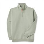 R. M. Williams Mulyungarie Sweatshirt – Green Marle Cotton – Mens Clothing - Crep Direct UK