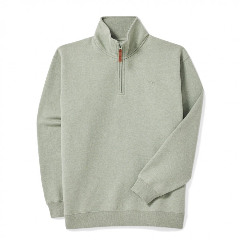 R. M. Williams Mulyungarie Sweatshirt – Green Marle Cotton – Mens Clothing - Crep Direct UK R. M. Williams Mulyungarie Sweatshirt – Green Marle Cotton – Mens Clothing - Crep Direct UK