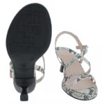 Wonders Kaia F-8121 Heeled Sandals – Snake Leather – Womens Sandals, Sliders & Toe Posts - Crep Direct UK