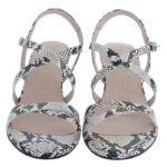 Wonders Kaia F-8121 Heeled Sandals – Snake Leather – Womens Sandals, Sliders & Toe Posts - Crep Direct UK