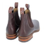 R. M. Williams Kangaroo Craftsman Boots – Chocolate Leather – Mens Boots - Crep Direct UK