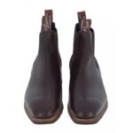 R. M. Williams Kangaroo Craftsman Boots – Chocolate Leather – Mens Boots - Crep Direct UK