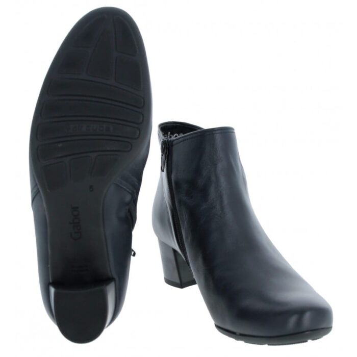 Gabor Keegan 2 52.827 Ankle Boots – Midnight Leather – Womens Boots - Crep Direct UK