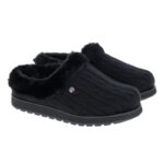 Skechers Keepsakes Ice Angel Mule Slippers – Black – Womens Slippers - Crep Direct UK