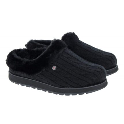 Skechers Keepsakes Ice Angel Mule Slippers – Black – Womens Slippers - Crep Direct UK Skechers Keepsakes Ice Angel Mule Slippers – Black – Womens Slippers - Crep Direct UK
