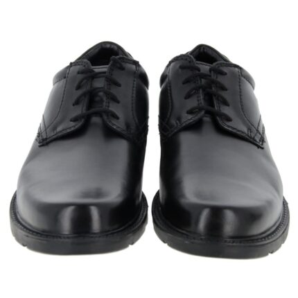 Clarks Kerton Lace Shoes – Black Leather – Mens Shoes - Crep Direct UK