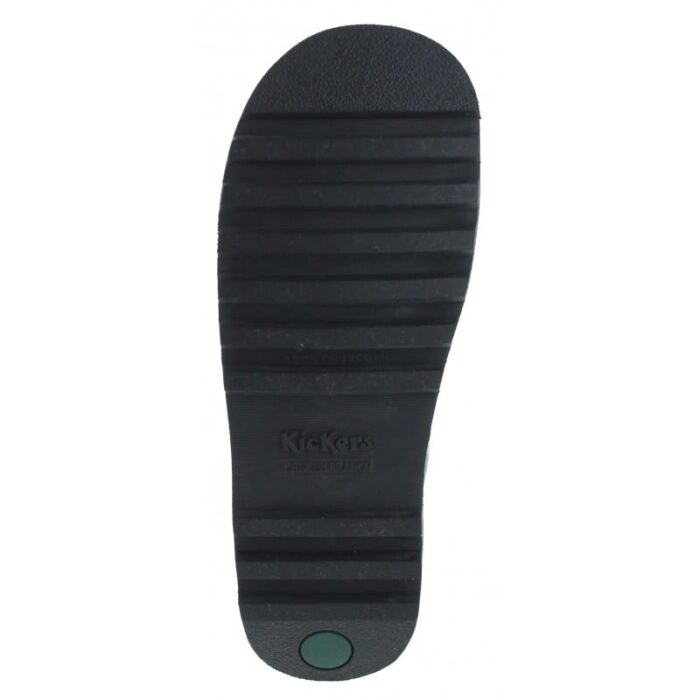 Kickers Kick Lo Youth School Shoes – Black Leather – Boys School Shoes - Crep Direct UK