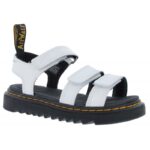 Dr. Martens Klaire Junior Sandals – White – Girls Sandals - Crep Direct UK