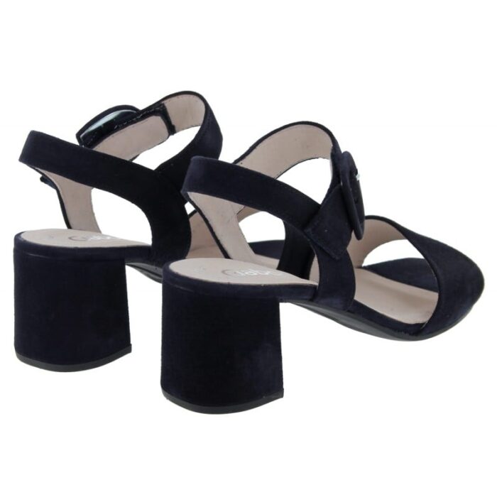 Gabor Kooky 41.710 Sandals – Atlantik Suede – Womens Sandals, Sliders & Toe Posts - Crep Direct UK