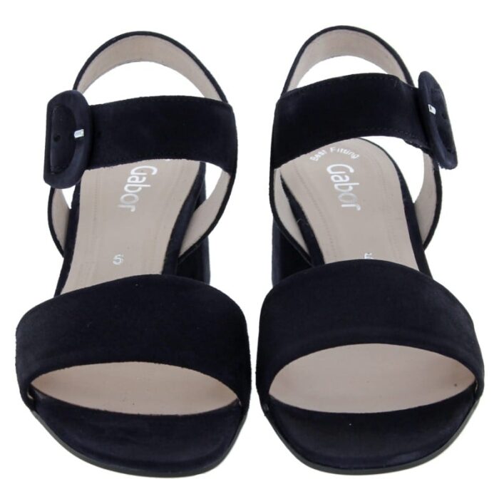 Gabor Kooky 41.710 Sandals – Atlantik Suede – Womens Sandals, Sliders & Toe Posts - Crep Direct UK