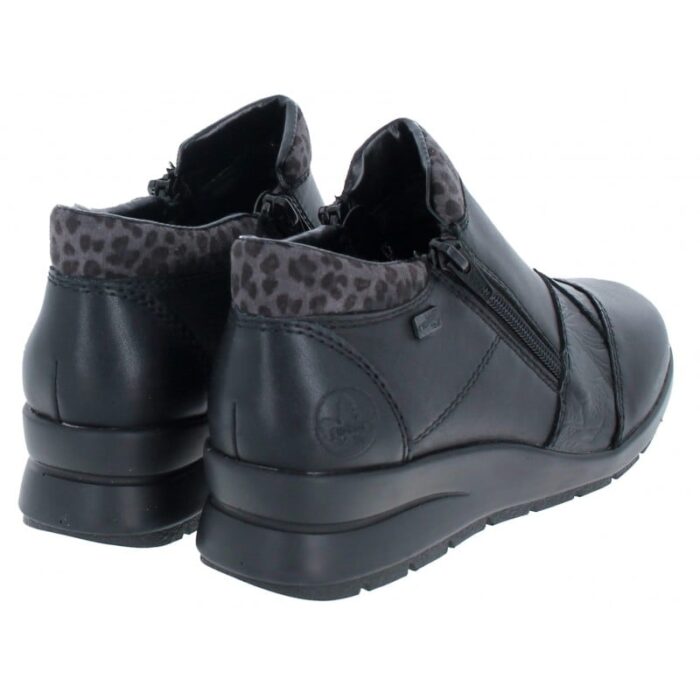 Rieker L4881 Ankle Boots – Black – Womens Boots - Crep Direct UK