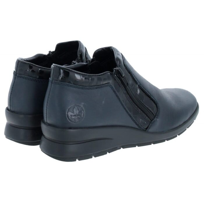 Rieker L4883 Boots – Blue – Womens Boots - Crep Direct UK