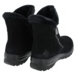 Rieker L7162 Ankle Boots – Black – Womens Boots - Crep Direct UK