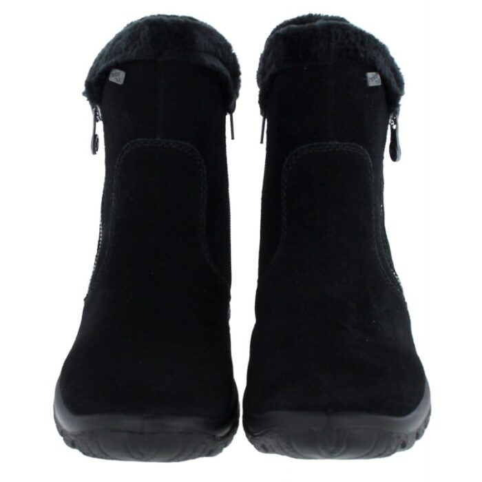 Rieker L7162 Ankle Boots – Black – Womens Boots - Crep Direct UK