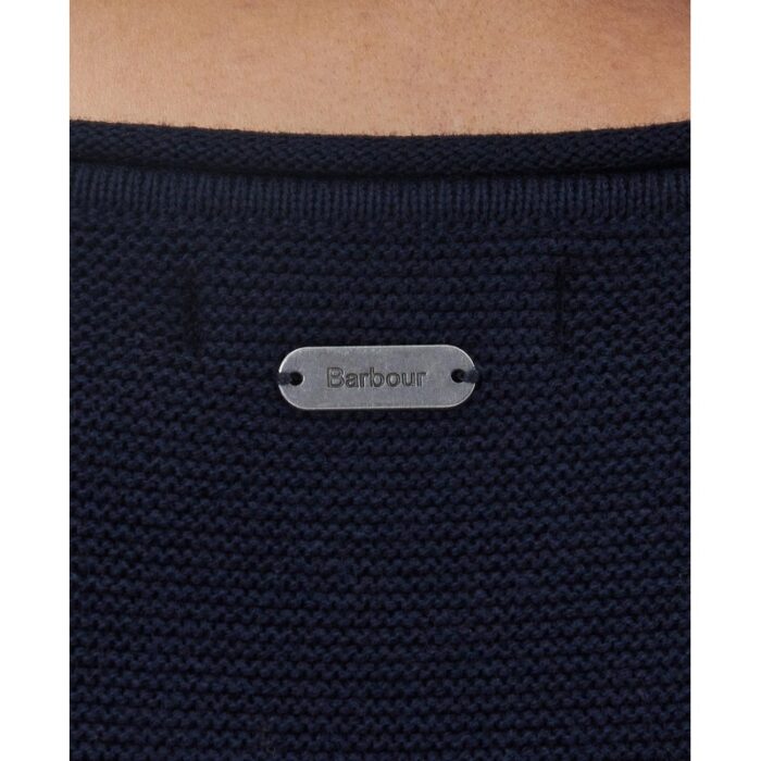 Barbour Marine Knitted Jumper LKN1423 – Navy Cotton – Ladies Clothing - Crep Direct UK
