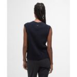 Barbour Hartland Sweater Vest LKN1637 – Navy Cotton – Ladies Clothing - Crep Direct UK