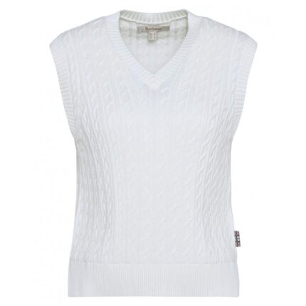 Barbour Hartland Sweater Vest LKN1637 – Cloud Cotton – Ladies Clothing - Crep Direct UK Barbour Hartland Sweater Vest LKN1637 – Cloud Cotton – Ladies Clothing - Crep Direct UK