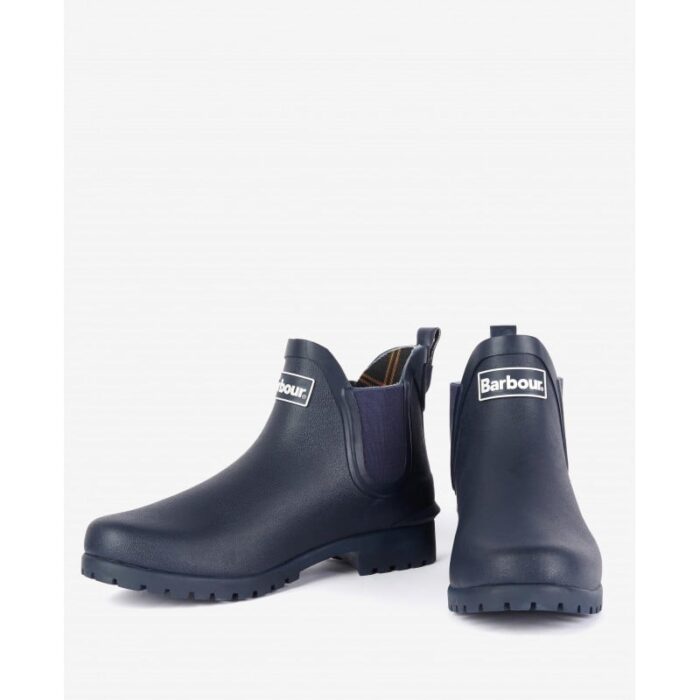 Barbour Wilton Chelsea Boot LRF0066 – Blue Rubber – Womens Wellingtons - Crep Direct UK