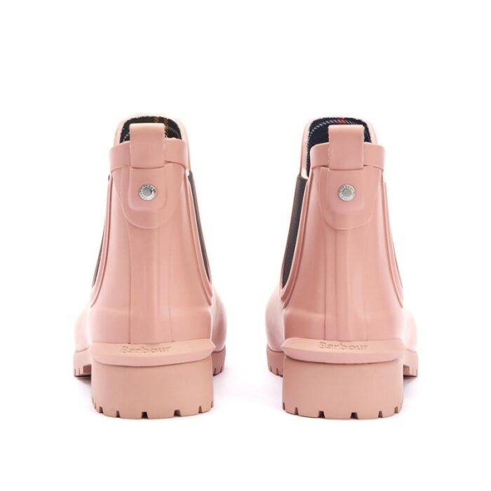 Barbour Wilton Chelsea Boot LRF0066 – Pink Rubber – Womens Wellingtons - Crep Direct UK