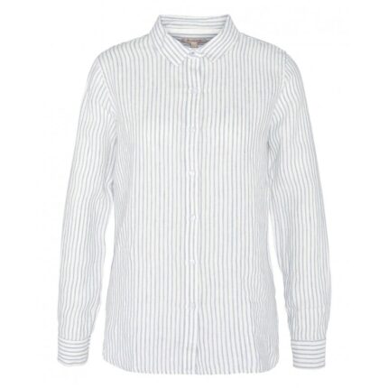 Barbour Marine Relaxed Long Sleeve Shirt LSH1315 – Chambray Stripe Linen – Ladies Clothing - Crep Direct UK Barbour Marine Relaxed Long Sleeve Shirt LSH1315 – Chambray Stripe Linen – Ladies Clothing - Crep Direct UK