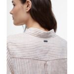 Barbour Marine Relaxed Long Sleeve Shirt LSH1315 – Bran Stripe Linen – Ladies Clothing - Crep Direct UK Barbour Marine Relaxed Long Sleeve Shirt LSH1315 – Bran Stripe Linen – Ladies Clothing - Crep Direct UK