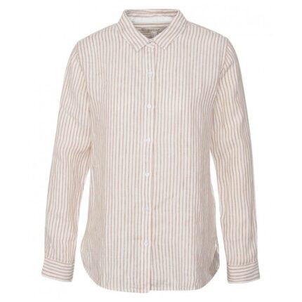Barbour Marine Relaxed Long Sleeve Shirt LSH1315 – Bran Stripe Linen – Ladies Clothing - Crep Direct UK Barbour Marine Relaxed Long Sleeve Shirt LSH1315 – Bran Stripe Linen – Ladies Clothing - Crep Direct UK