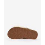 Barbour Eliza Cross Over Slippers LSL0034 – Ivory – Womens Slippers - Crep Direct UK