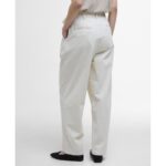 Barbour Amber Tapered Trousers LTR0373 – Salt Cotton – Ladies Clothing - Crep Direct UK